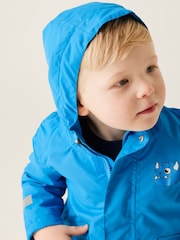 Синий - Regatta Animal непромокаемая куртка Rainy Day - Изображение 4 из 6