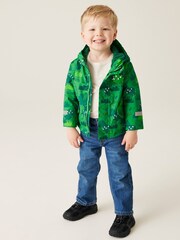 Regatta Green Animal Rainy Day Waterproof Jacket - Image 3 of 6