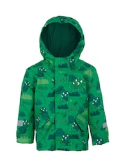 Regatta Green Animal Rainy Day Waterproof Jacket - Image 5 of 6