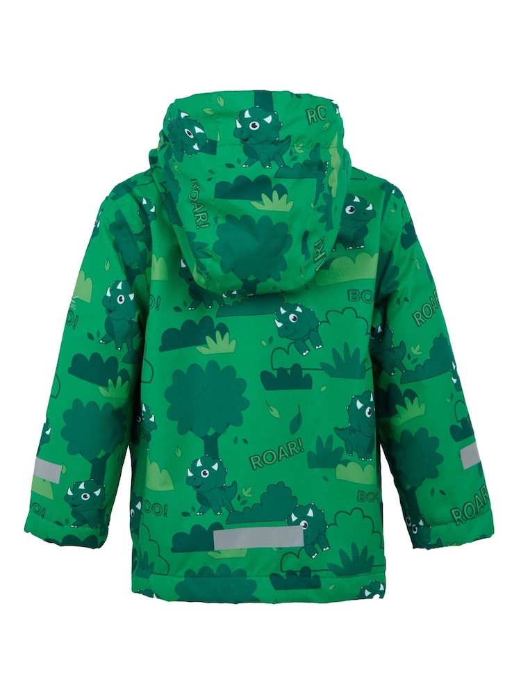 Regatta Green Animal Rainy Day Waterproof Jacket - Image 6 of 6