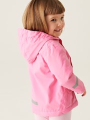 Regatta Pink Animal Rainy Day Waterproof Jacket - Image 2 of 4