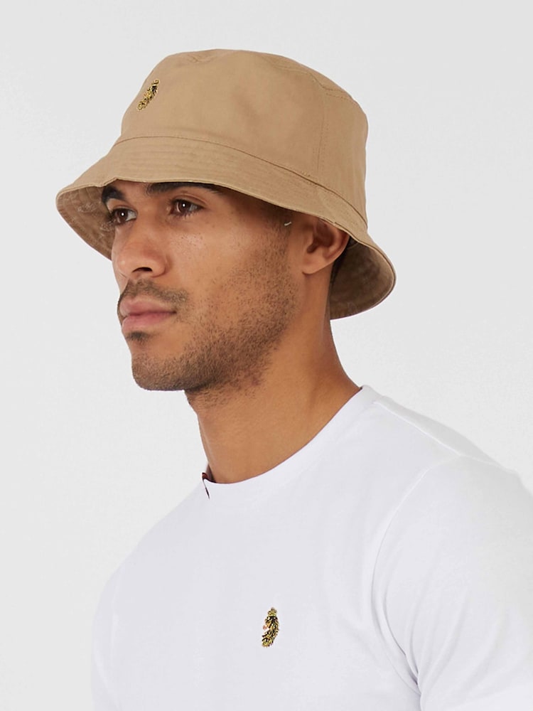 Luke 1977 Seth Reversible Biscuit Bucket 100% Cotton Brown Hat - Image 2 of 5