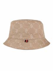 Luke 1977 Seth Reversible Biscuit Bucket 100% Cotton Brown Hat - Image 4 of 5