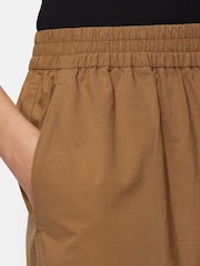 Jigsaw Cream/Gold Broderie 100% Cotton Trousers - Image 4 of 6