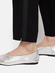 Jigsaw Black Grosgrain Trim Crepe Joggers - Image 4 of 6