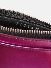 Jigsaw Pink Metallic Zip Top Card Holder - Image 4 of 4