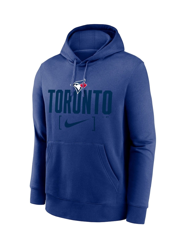 Fanatics Toronto Blue Jays MLB Club Slack Fleece Hoodie - Image 3 of 3 Fanatics Toronto Blue Jays MLB Club Slack Fleece Hoodie - Image 3 of 3