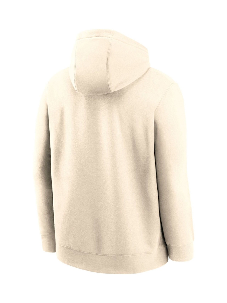 Fanatics Texas Rangers City Connect Club Fleece Cream Hoodie - Image 2 of 3