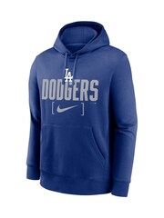 Fanatics Blue Los Angeles Dodgers MLB Club Slack Fleece Hoodie - Image 3 of 3