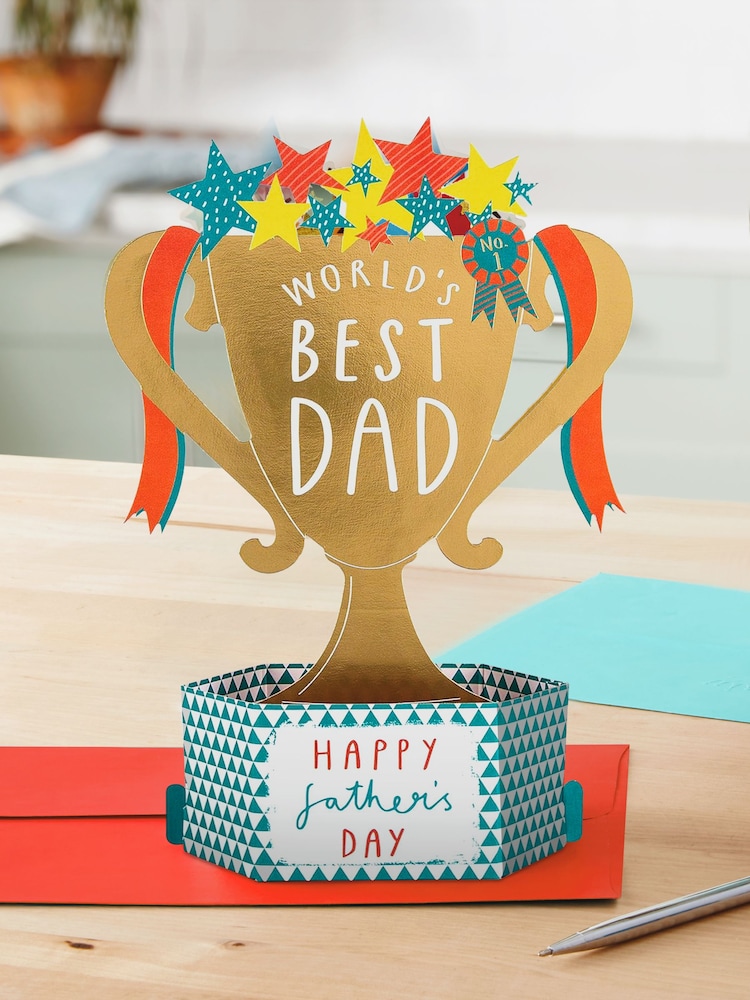 Hallmark Pop-up Trophy Design Father's Day Card for Dad - Image 1 of 4