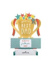 Hallmark Pop-up Trophy Design Father's Day Card for Dad - Image 3 of 4