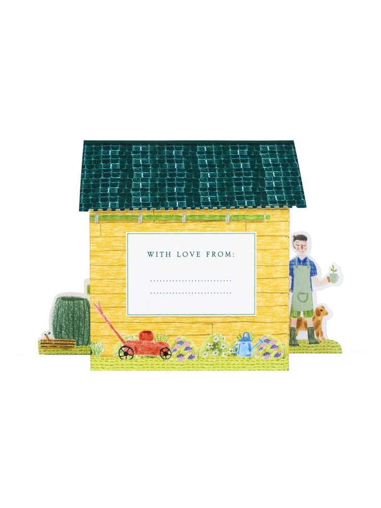 Hallmark 3D Pop Up Shed Design Fathers Day Card - Image 4 of 4