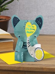 Hallmark Pop-up Elephant Fathers Day Card - Image 1 of 4