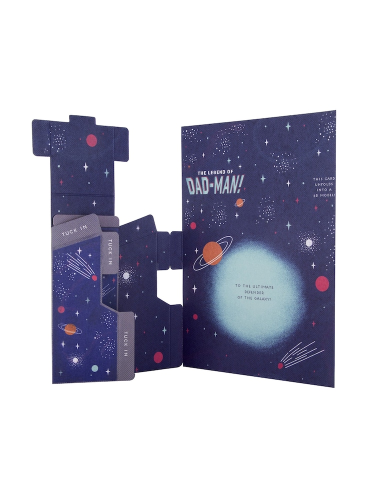 Hallmark 3D Pop Up Arcade Game Fathers Day Card - Image 4 of 4