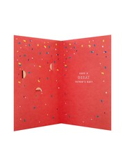 Hallmark No. 1 with Decorative Coaster Father's Day Card - Image 4 of 4