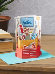 Hallmark DIY Themed Pop-out Father's Day Card for Dad - Image 1 of 4