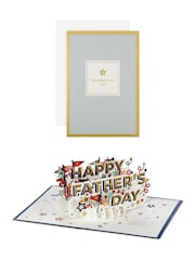 Hallmark Father's Day Card -  3D Pop-up Text Design - Image 2 of 4