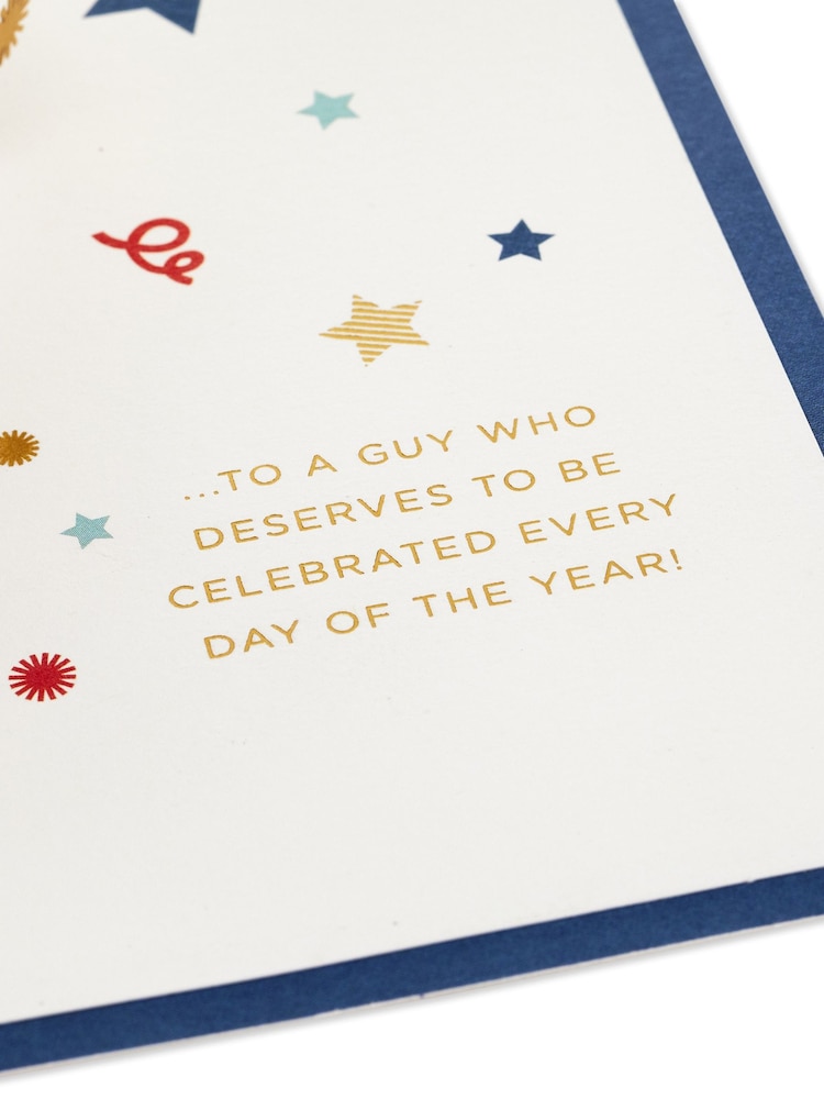Hallmark Father's Day Card -  3D Pop-up Text Design - Image 4 of 4