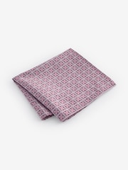 Damson Pink - Set aus Krawatte und Einstecktuch - Bild 2 von 5