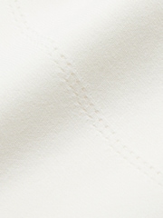 Ted Baker Cream Vallryy Square Neck Fitted Knit Top - Image 3 of 6