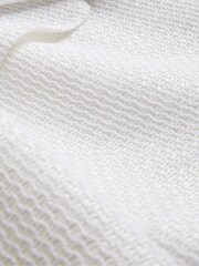 Ted Baker White Shiroi Cropped Raffia Jacket - Image 5 of 5