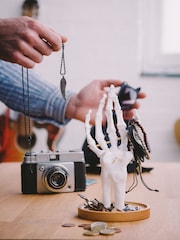 Suck UK White Skeleton Hand Jewellery Tidy - Image 1 of 4