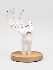 Suck UK White Skeleton Hand Jewellery Tidy - Image 3 of 4