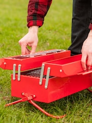 Suck UK Red BBQ Metal Toolbox - Image 1 of 4