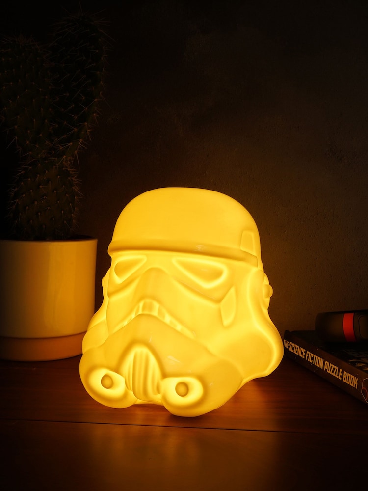 Suck UK White Stormtrooper Helmet Lamp - Image 1 of 4