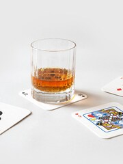 Suck UK Black G-Clamp Bottle Opener, Bar Game And Playcards Mats - Image 4 of 5