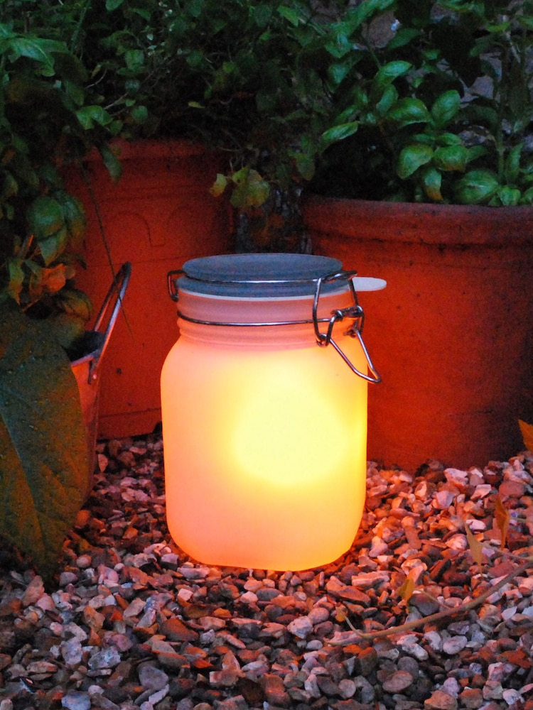 Suck UK Clear Sun Jar Garden Outdoor Light - Image 1 of 4
