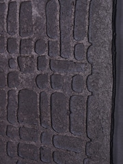 Libra Interiors Black Trenton Large Papier Mache 2 Wall Art - Image 6 of 6