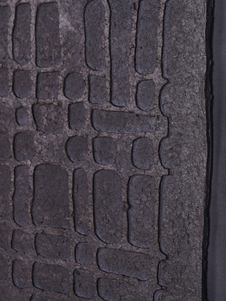 Libra Interiors Black Trenton Large Papier Mache 2 Wall Art - Image 6 of 6