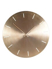 Libra Interiors Gold Santa Cruz Wall Clock 76cm Dia - Image 2 of 6