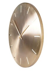 Libra Interiors Gold Santa Cruz Wall Clock 76cm Dia - Image 3 of 6