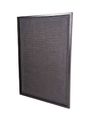 Libra Interiors Black Trenton Large Papier Mache 1 Wall Art - Image 4 of 6