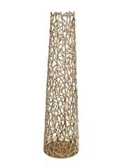 Libra Interiors Gold Twig Sculpture Floor Vase - Image 2 of 5