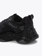 KG Kurt Geiger Black Luster Trainers - Image 4 of 5