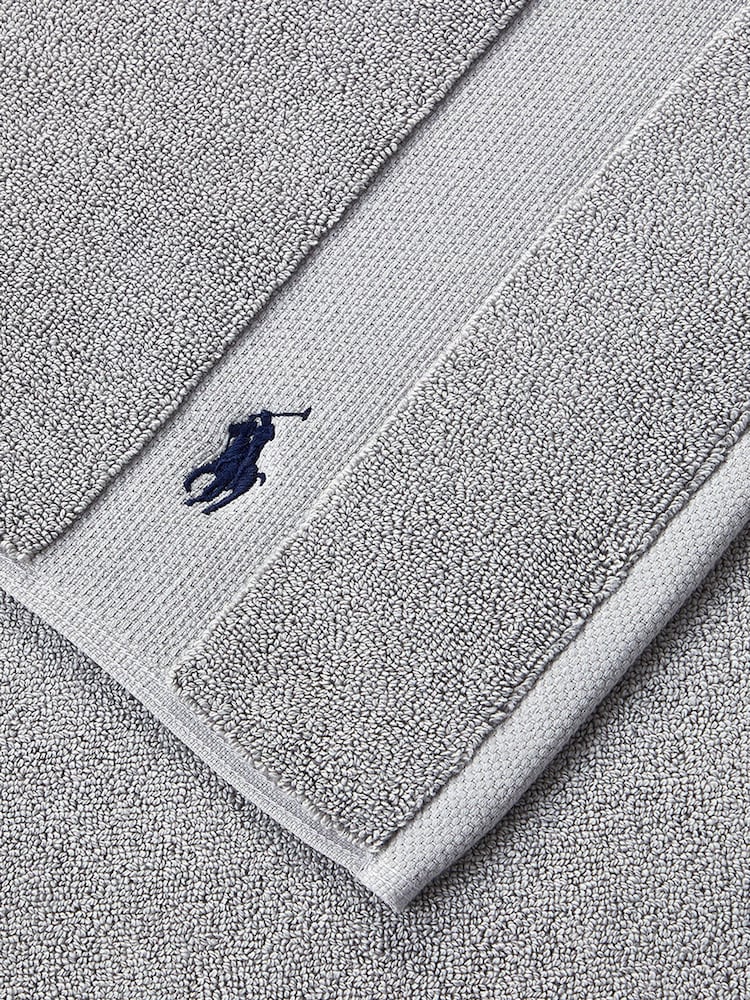 Ralph Lauren Andover Heather Polo Player Bath Mat - Image 2 of 2 Ralph Lauren Andover Heather Polo Player Bath Mat - Image 2 of 2