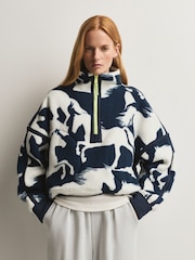 FP Movement Printed Mountain High 1/2 Zip Fleece - Immagine 1 di 6