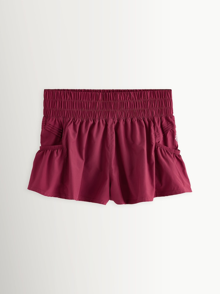 FP Movement Red Get Your Flirt On Shorts - Image 1 of 4 FP Movement Red Get Your Flirt On Shorts - Image 1 of 4