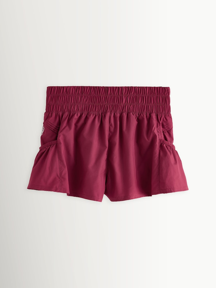 FP Movement Red Get Your Flirt On Shorts - Image 2 of 4 FP Movement Red Get Your Flirt On Shorts - Image 2 of 4