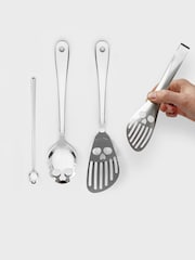 Suck UK Silver Skull Kitchen Utensils - Image 1 of 4