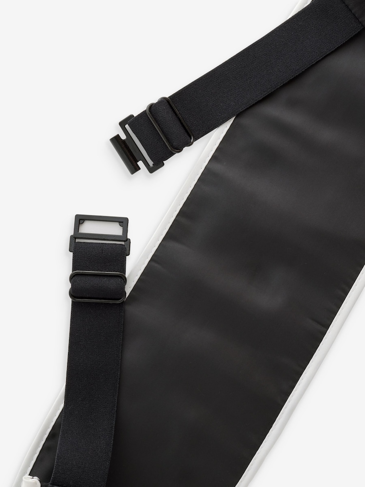 Noir/Blanc Piped - Cummerbund - Image 5 of 5