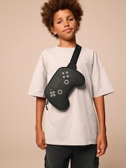 Black Gamer Cross-Body Bag - Image 1 of 8