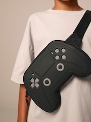 Black Gamer Cross-Body Bag - Image 4 of 8