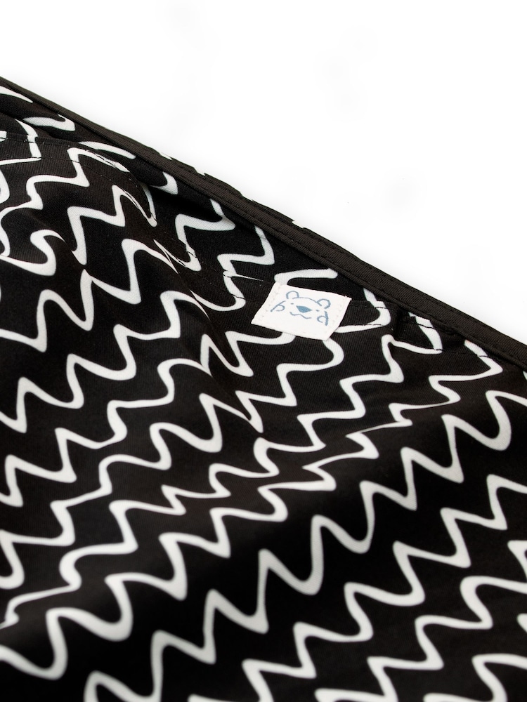 Harry Bear Black Zig Zag Swim Shorts - Image 3 of 3