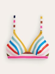 Boden Natural Arezzo V-Neck Bikini Top - Image 5 of 7