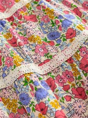 Boden Floral Printed Tiered 100% Cotton Midi Skirt - Bild 3 von 3