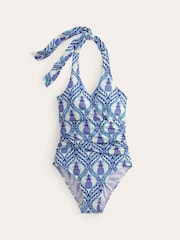 Boden Levanzo Pineapple Ruched Halter Swimsuit - Bild 5 von 6